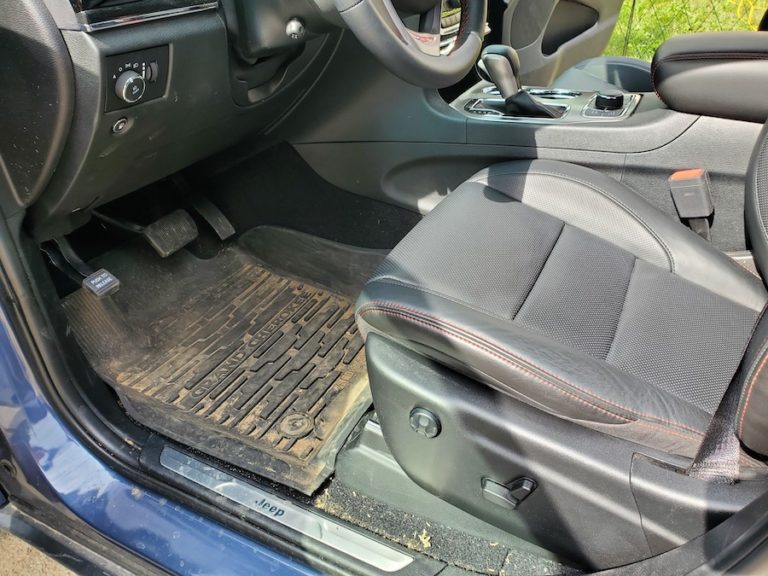 Jeep Trail Hawk Before Deep Interior Cleaning